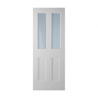 Empress etched glass door