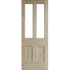 2 pane door Unglazed