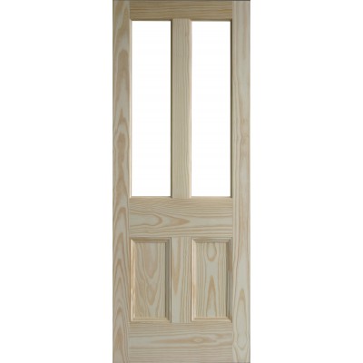 2 pane door Unglazed