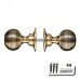Vintage brass 'Beehive' door knob 
