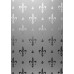 Fleur de Lys etched glass door